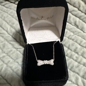 Danbury Mint Dog Bone with Heart Necklace